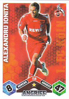 Alexandru Ionita 1. FC Koln 2010/11 Topps MA Bundesliga #158